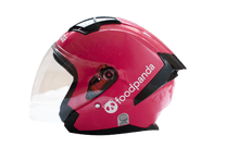 Load image into Gallery viewer, Foodpanda Motor Helmet
